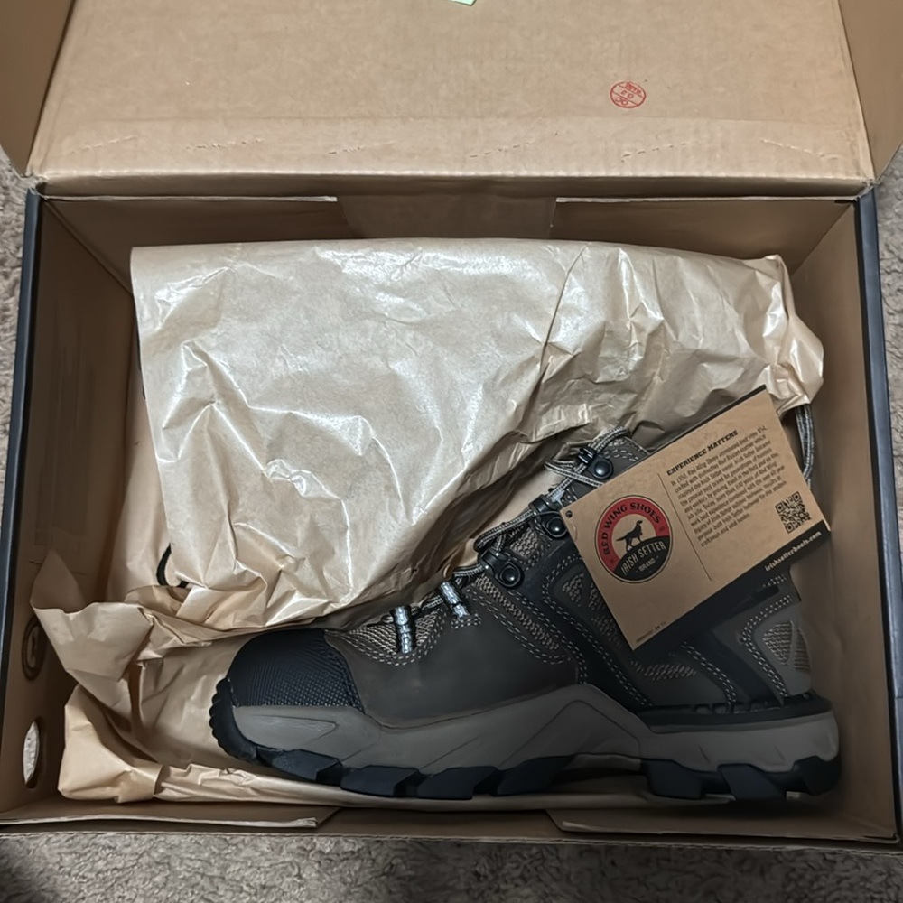 Red Wing Shoes Irish Setter Women's Work Boots - Brown and Black